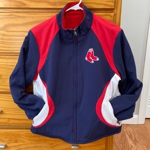 Red Sox fleece lined winter jacket. Women’s size Large